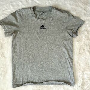 Adidas Men's Gray T-Shirt